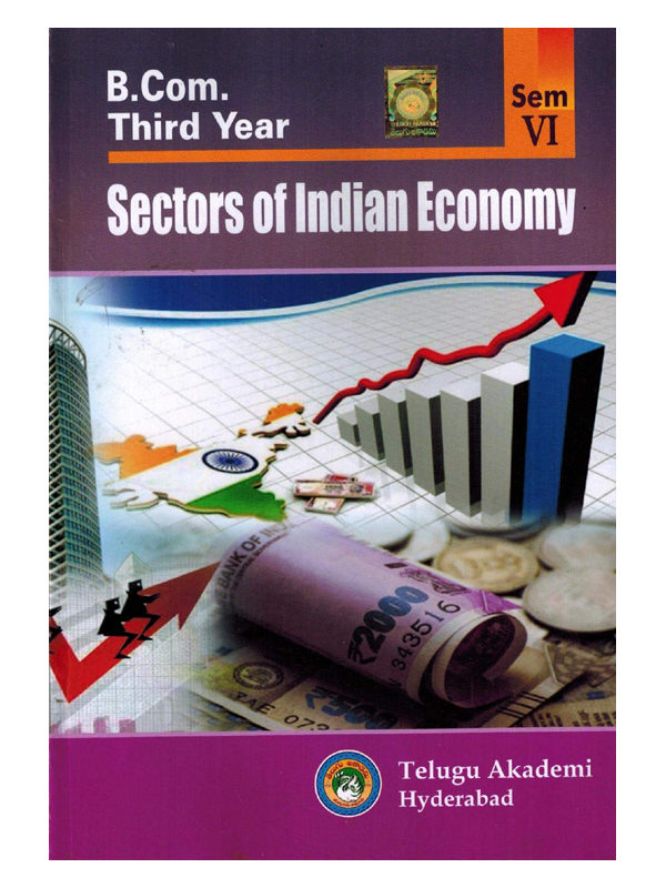 B Com Third Year Sectors Of Indian Economy English Medium Shreebooksquare