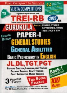 TREI - RB Gurukula Teachers Paper I General Studies, General Abilities ...